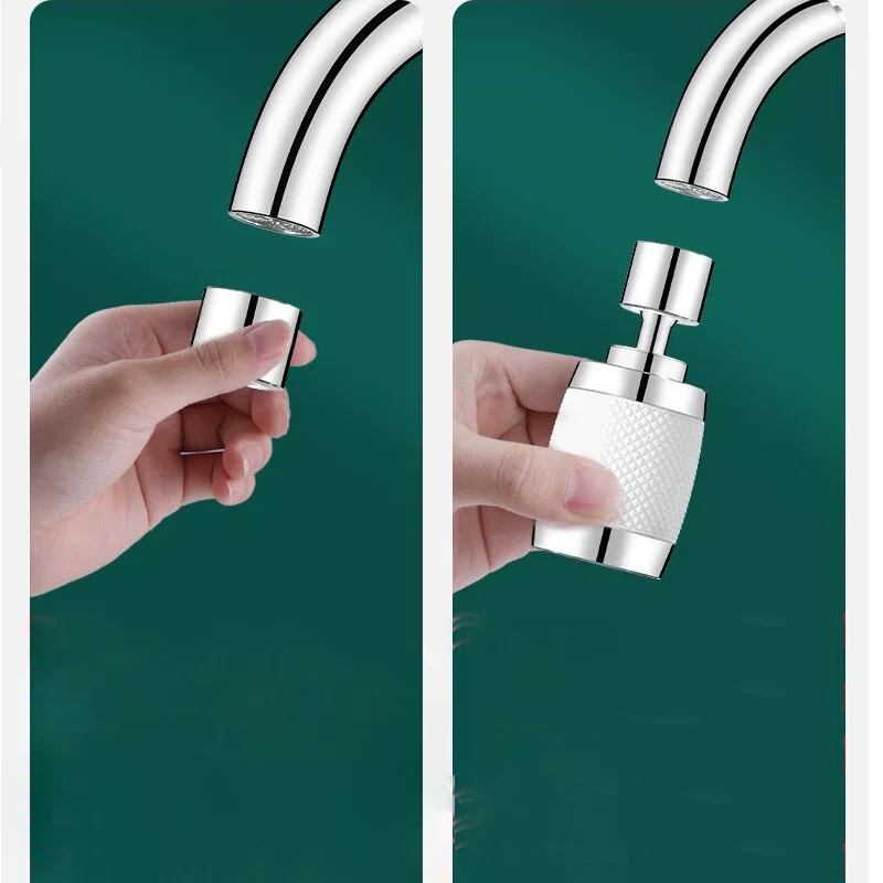 Embout Mousseur Robinet Blanc Économiseur d'Eau Jet Doux – Aeryo
