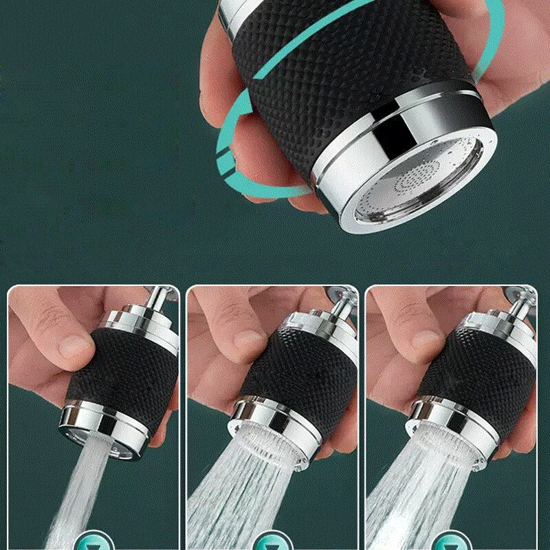 Embout Mousseur Robinet Noir Économise l'Eau Finition Premium – Aeryo