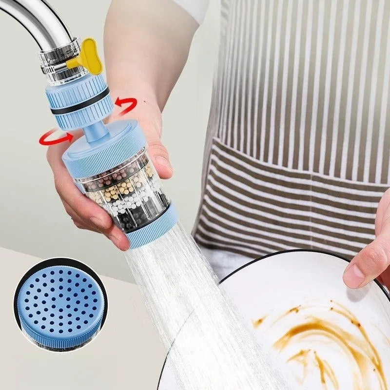 Embout Robinet Cuisine Filtre à Eau Bleu Filtration Avancée Maison – Aeryo