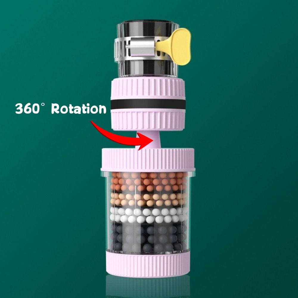 Embout Robinet Cuisine Filtre à Eau Rose Eau Pure et Saine – Aeryo