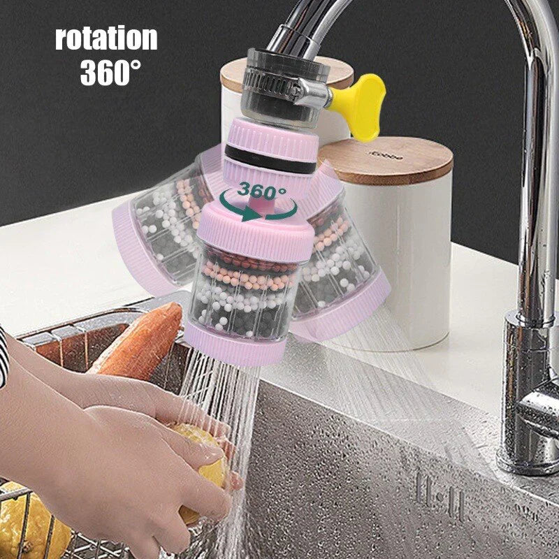 Embout Robinet Cuisine Filtre à Eau Rose Eau Pure et Saine – Aeryo