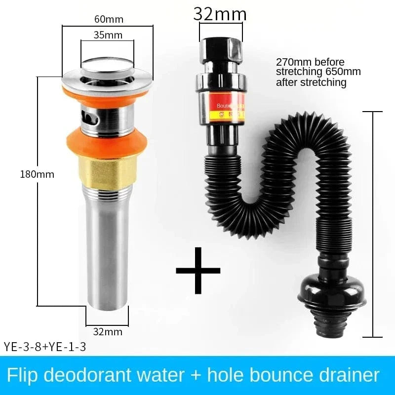 Siphon Évier Déodorant Barrière Anti-Odeurs Durable – Silka