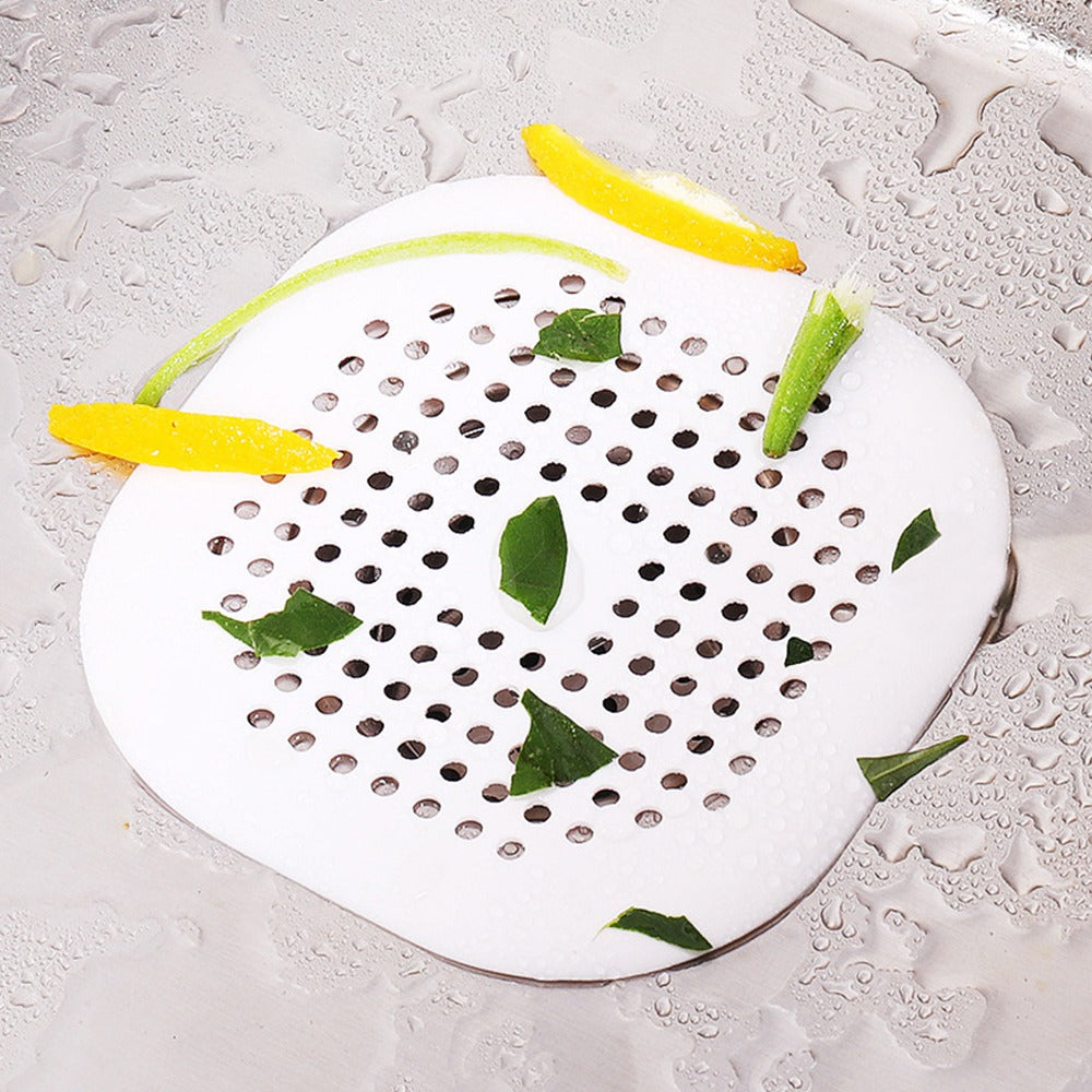 Filtre Silicone Évier Anti-Obstruction Retient Cheveux et Débris – Draynor