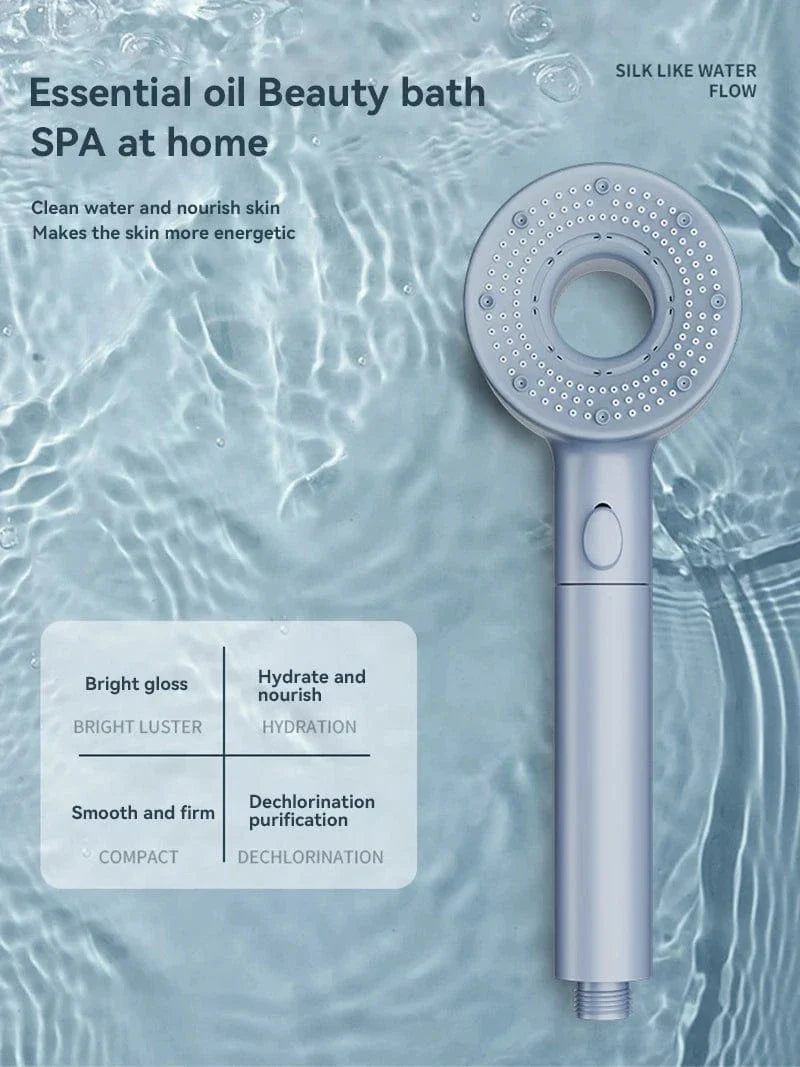 Filtre Anticalcaire Pommeau de Douche 5 Modes Eau Purifiée – Pluvia