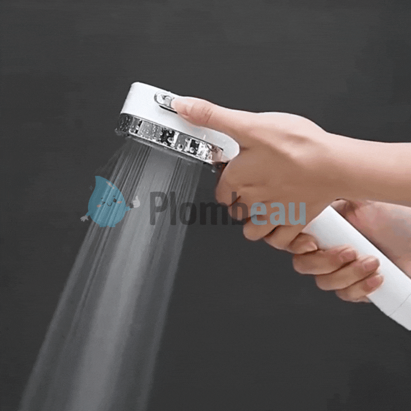 Pommeau de Douche avec Filtre Retient Calcaire et Impuretés – Pluvia
