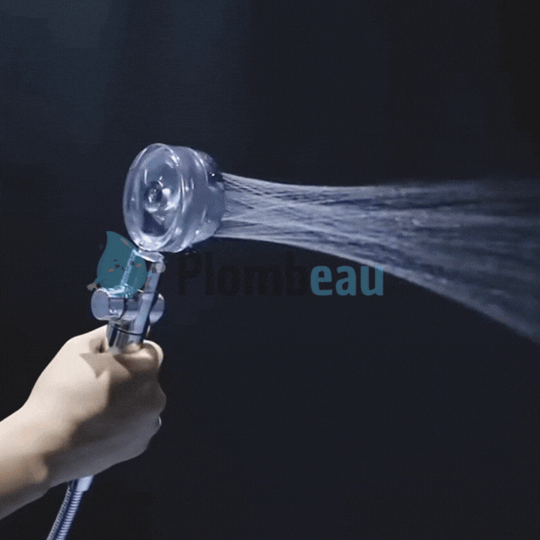 Pommeau de Douche Haute Pression Économique Puissance et Économies – Pluvia