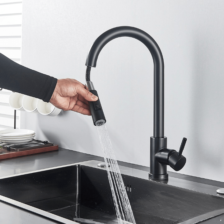Robinet Cuisine Douchette Tactile Ouverture d'une Simple Touche – Cuvéa