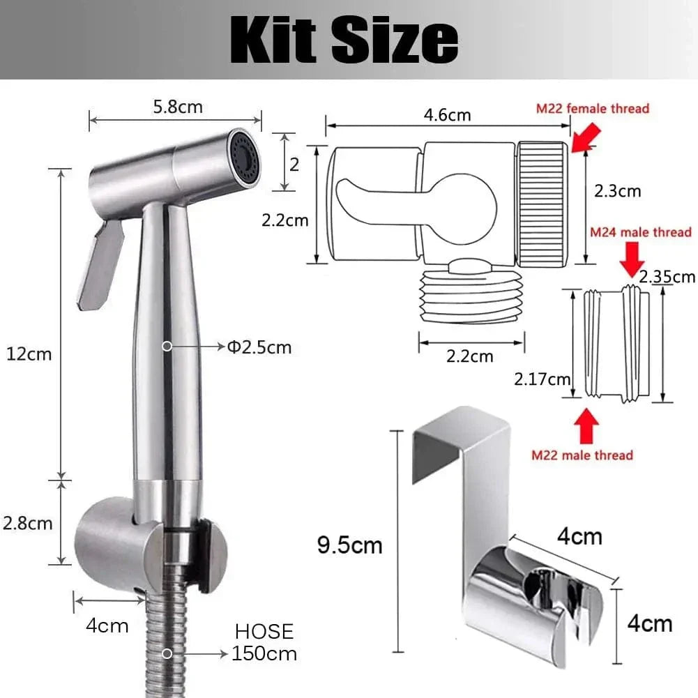 Kit Douchette WC Confort et Hygiène au Quotidien – Purelia