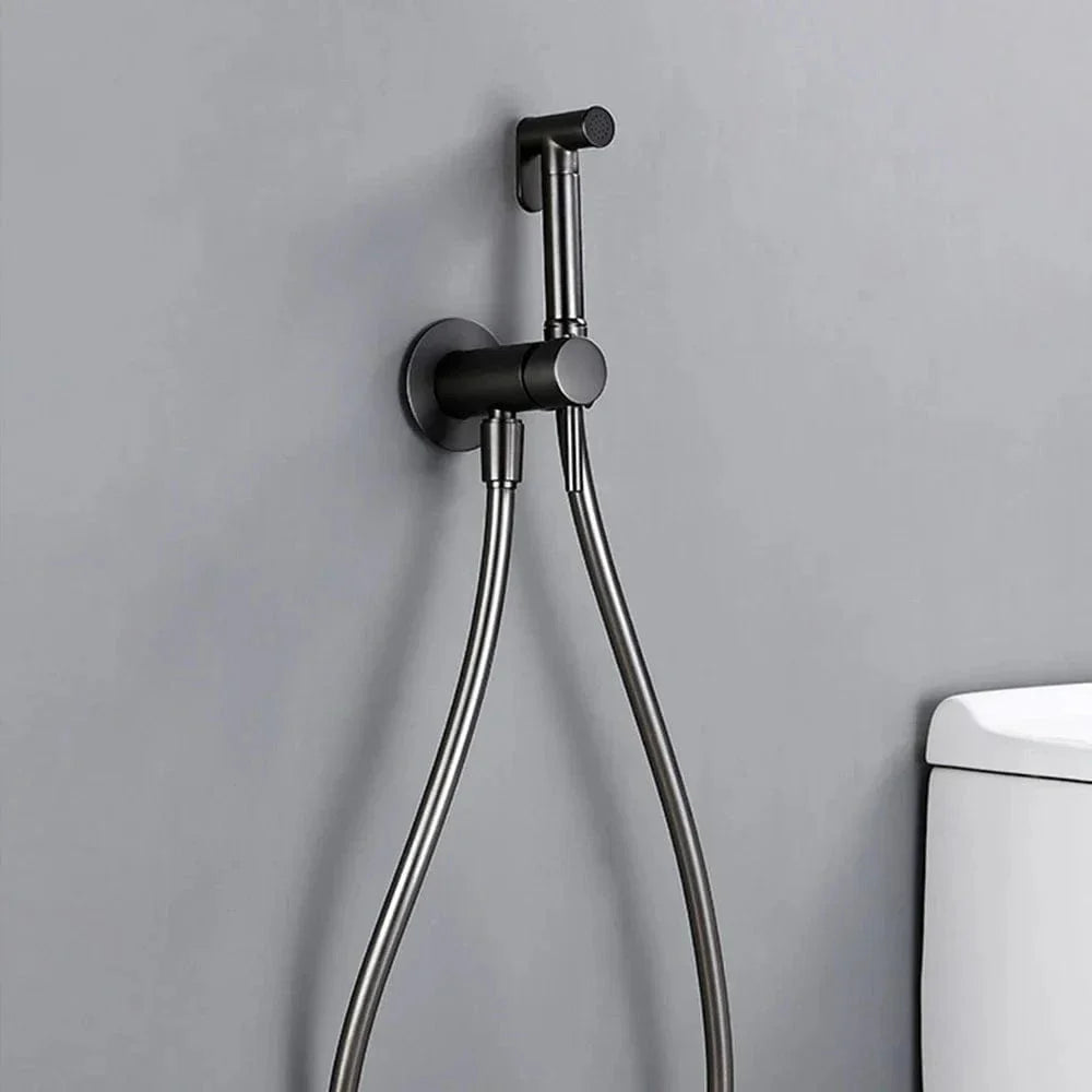 Kit Douchette WC Gris Anthracite Finition Élégante Confort – Purelia