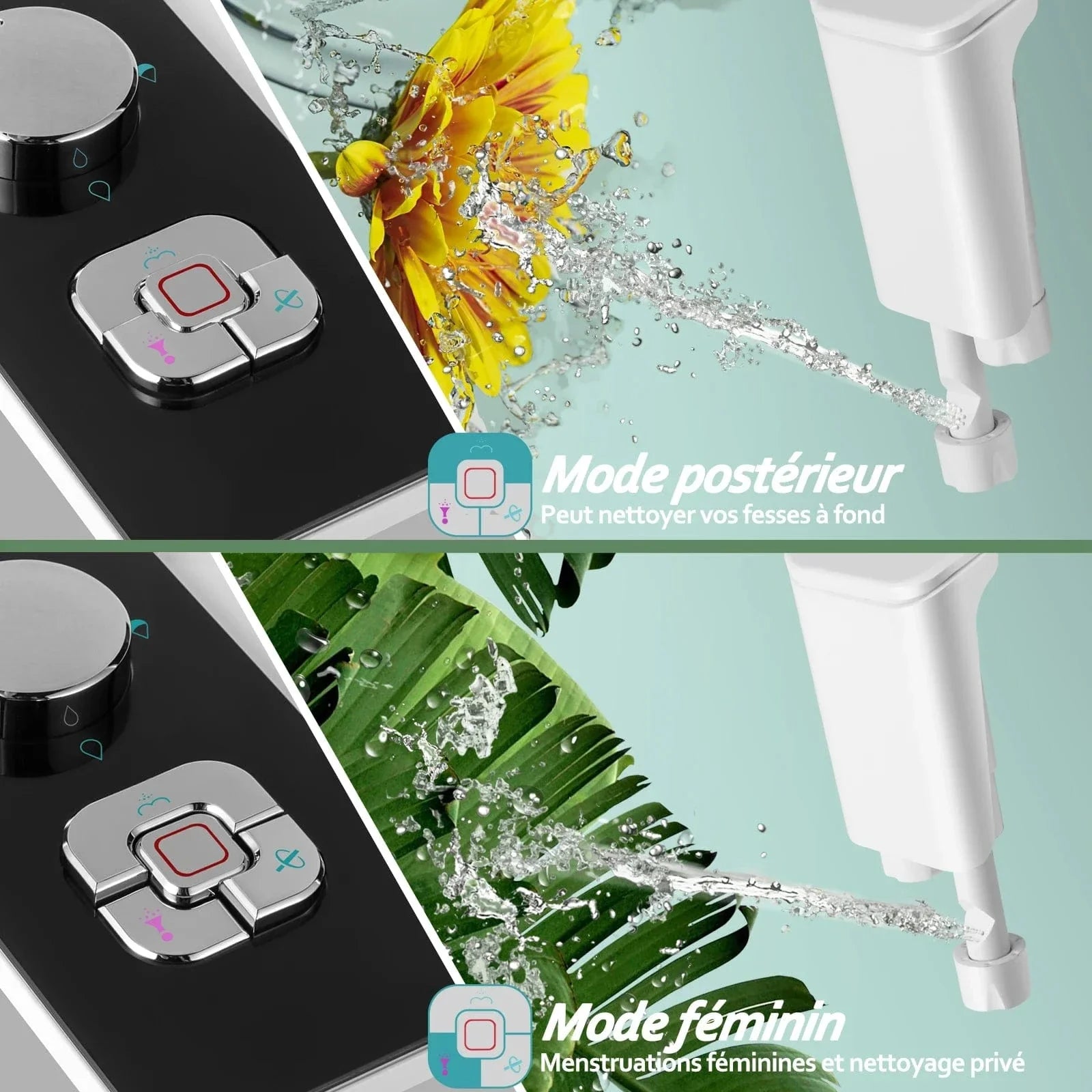 Kit WC Japonais Ultra-Fin Non Électrique Hygiène Intime Facile – Nihona