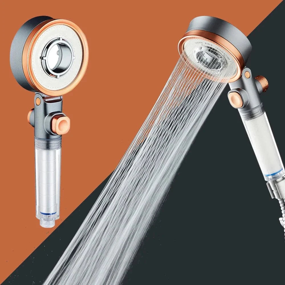 Pommeau de Douche Double Face Deux Jets en Un Économe en Eau – Pluvia