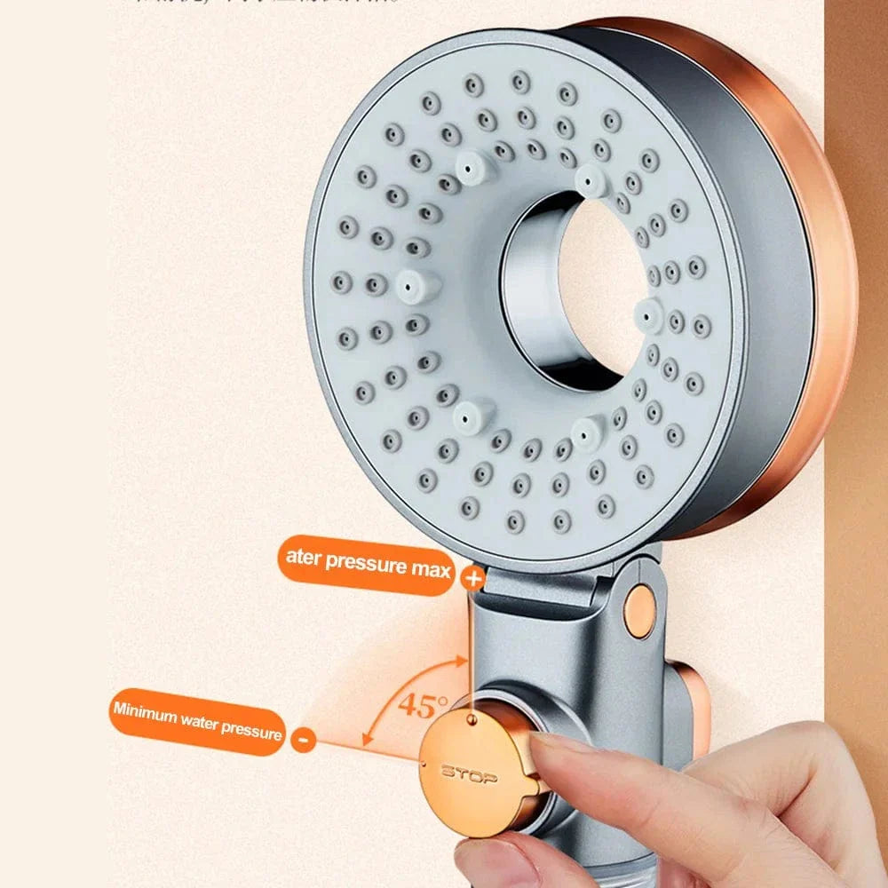 Pommeau de Douche Double Face Deux Jets en Un Économe en Eau – Pluvia