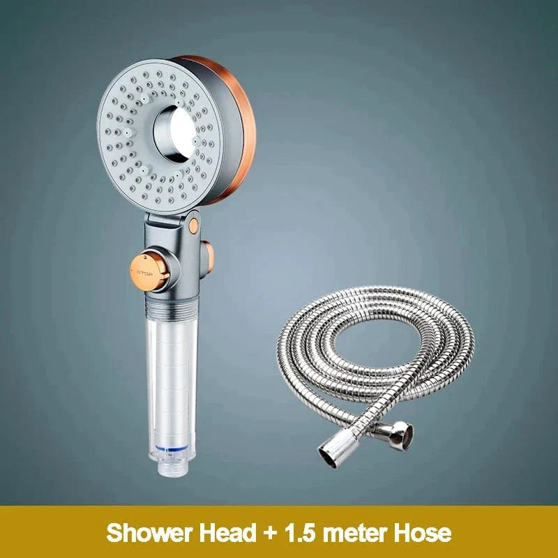 Pommeau de Douche Double Face Deux Jets en Un Économe en Eau – Pluvia