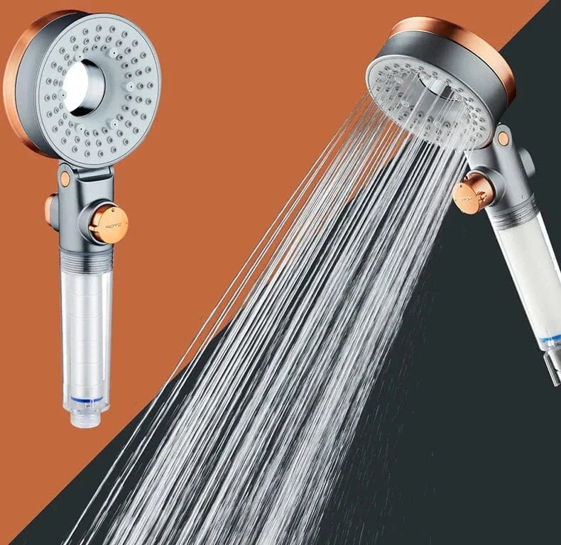Pommeau de Douche Double Face Deux Jets en Un Économe en Eau – Pluvia