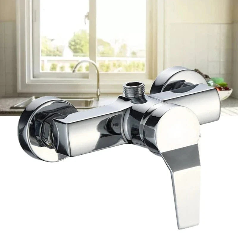 Mitigeur Douche Zinc Contrôle Précis du Débit Design Épuré – Zeltha