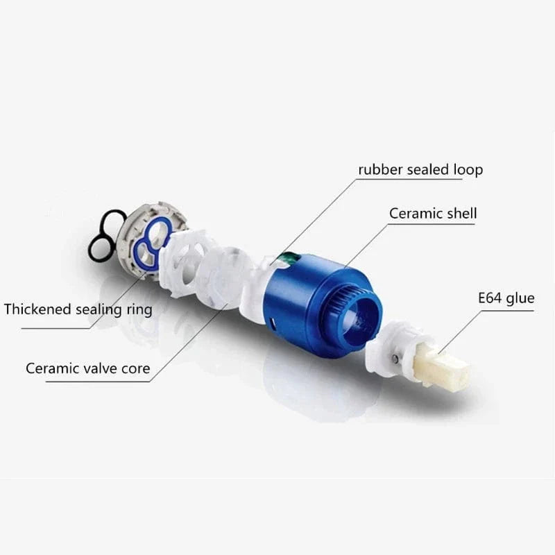 Mitigeur Douche Zinc Contrôle Précis du Débit Design Épuré – Zeltha