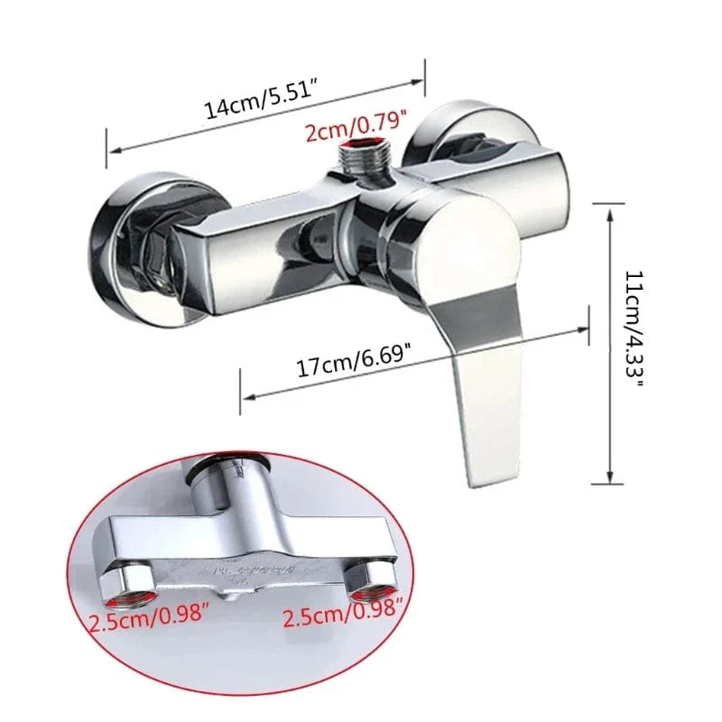 Mitigeur Douche Zinc Contrôle Précis du Débit Design Épuré – Zeltha