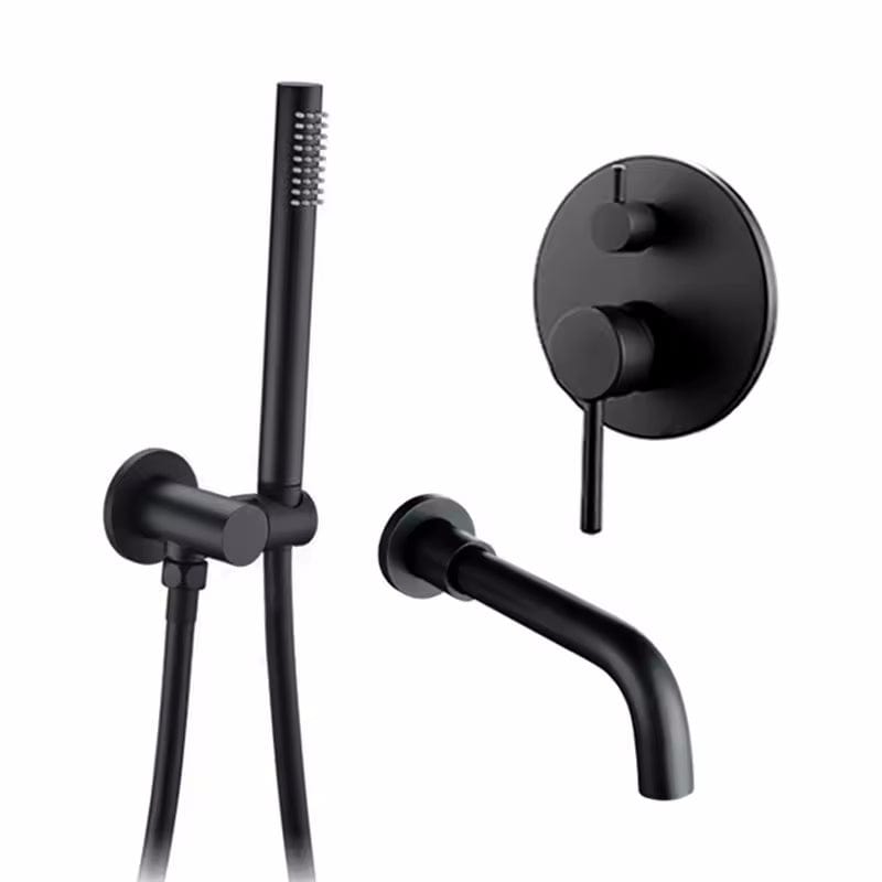 Mitigeur Baignoire Douche Doré Mat Brossé Finition Anti-Traces – Vertane