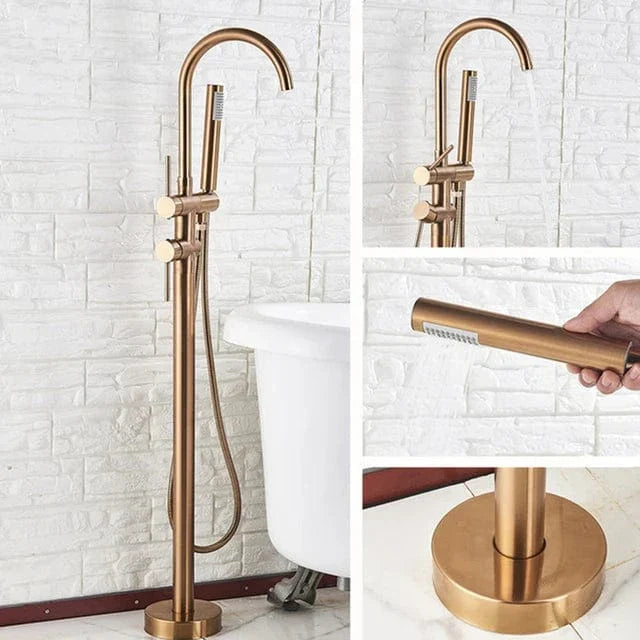 Mitigeur Baignoire Îlot Finition Laquée Élégance Contemporaine – Vertane