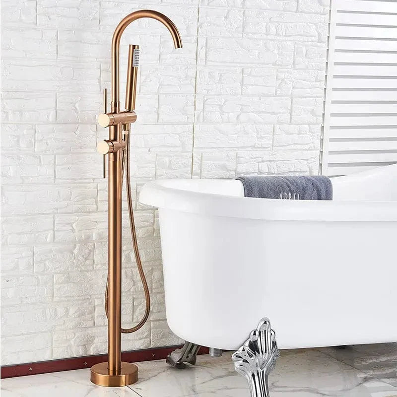 Mitigeur Baignoire Îlot Finition Laquée Élégance Contemporaine – Vertane