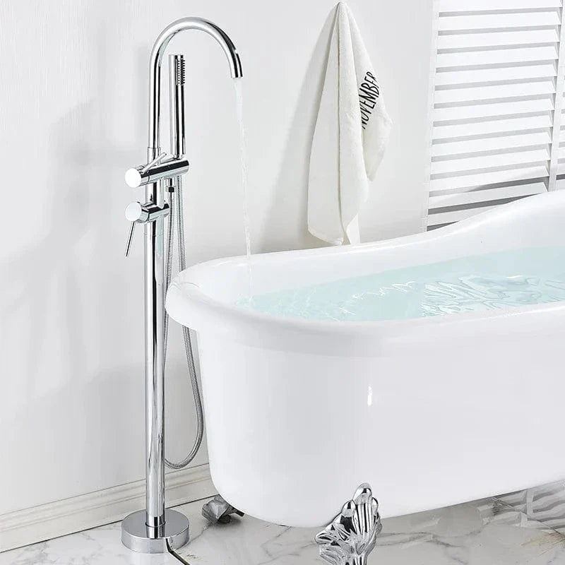 Mitigeur Baignoire Îlot Finition Laquée Élégance Contemporaine – Vertane