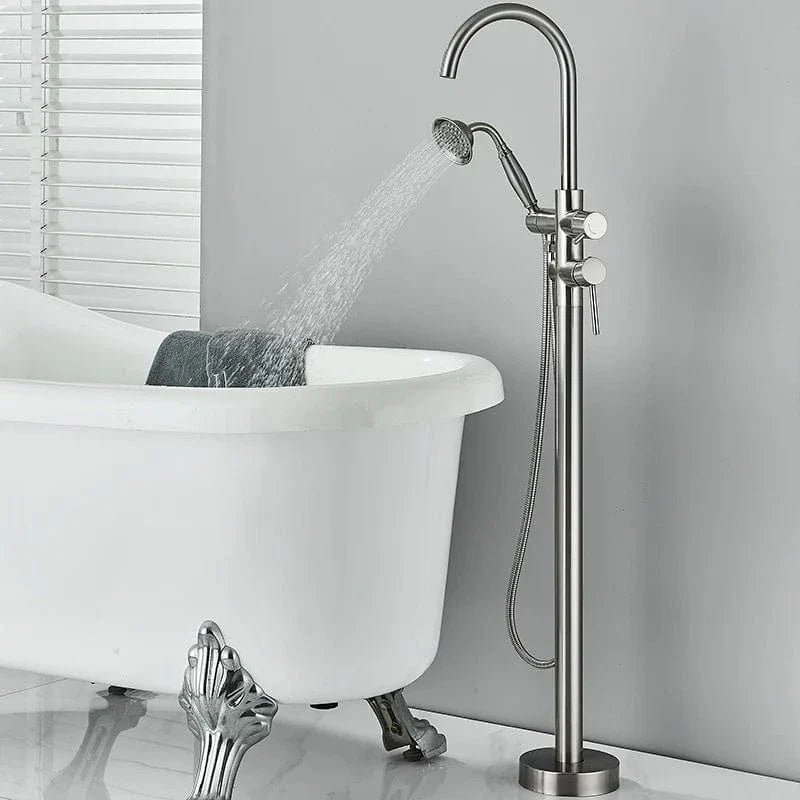Mitigeur Baignoire Îlot Finition Laquée Élégance Contemporaine – Vertane