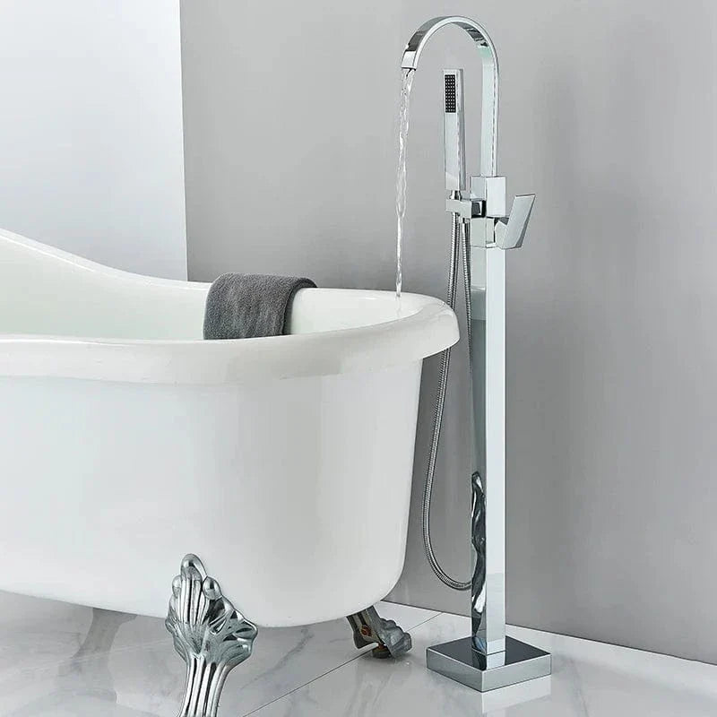 Mitigeur Baignoire Îlot Finition Laquée Élégance Contemporaine – Vertane
