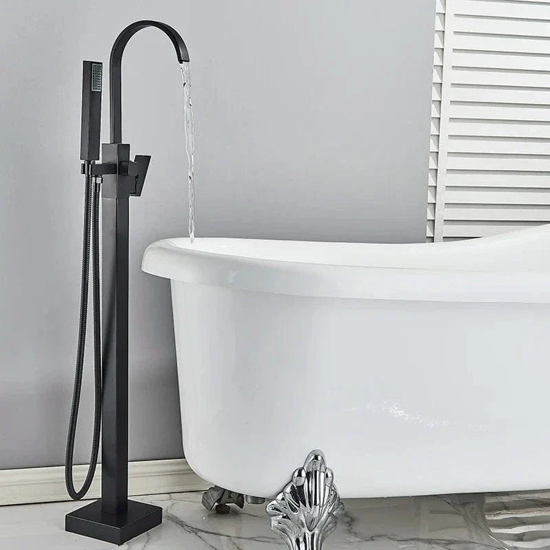 Mitigeur Baignoire Îlot Finition Laquée Élégance Contemporaine – Vertane
