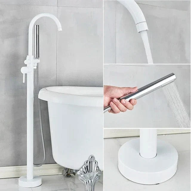 Mitigeur Baignoire Îlot Finition Laquée Élégance Contemporaine – Vertane