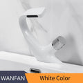 Mitigeur Lavabo Cascade Flux Large et Silencieux Design Épuré – Solvane