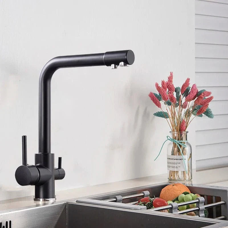 Mitigeur Cuisine 3 Voies Eau Filtrée et Courante Séparées – Cuvéa