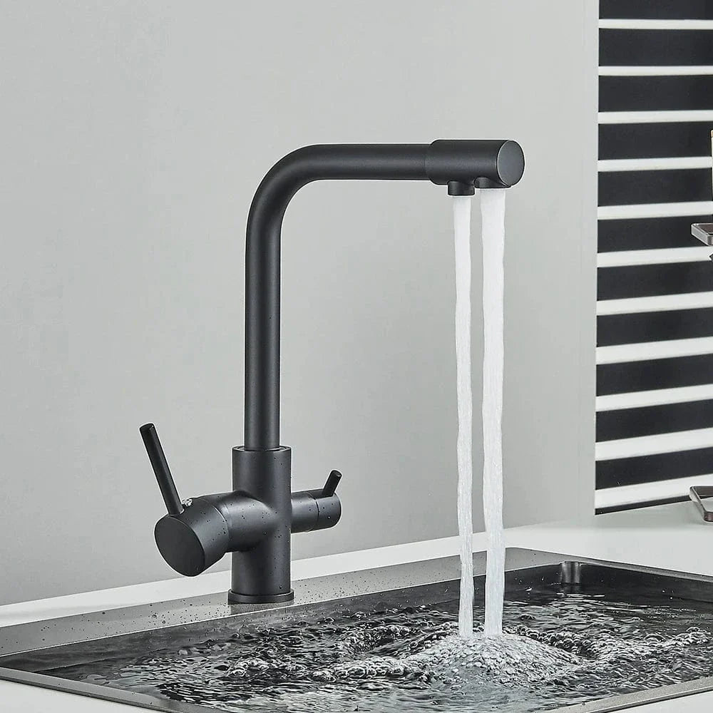 Mitigeur Cuisine 3 Voies Eau Filtrée et Courante Séparées – Cuvéa
