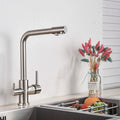Mitigeur Cuisine 3 Voies Eau Filtrée et Courante Séparées – Cuvéa