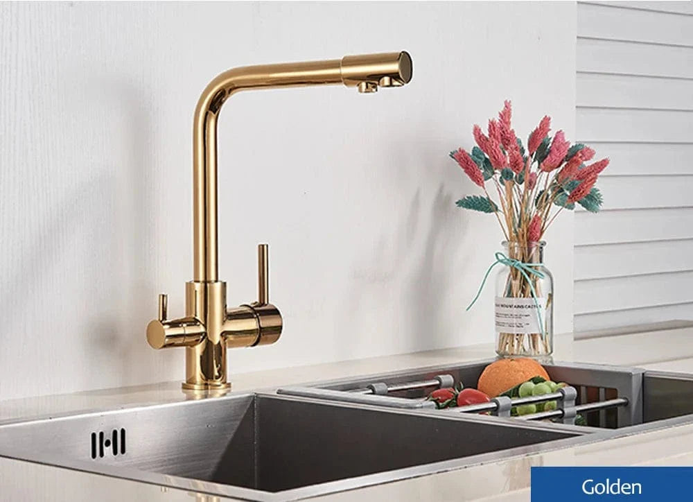 Mitigeur Cuisine 3 Voies Eau Filtrée et Courante Séparées – Cuvéa
