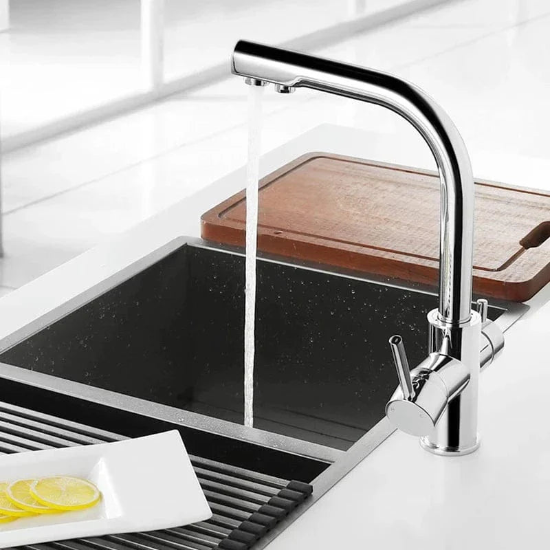 Mitigeur Cuisine 3 Voies Eau Filtrée et Courante Séparées – Cuvéa