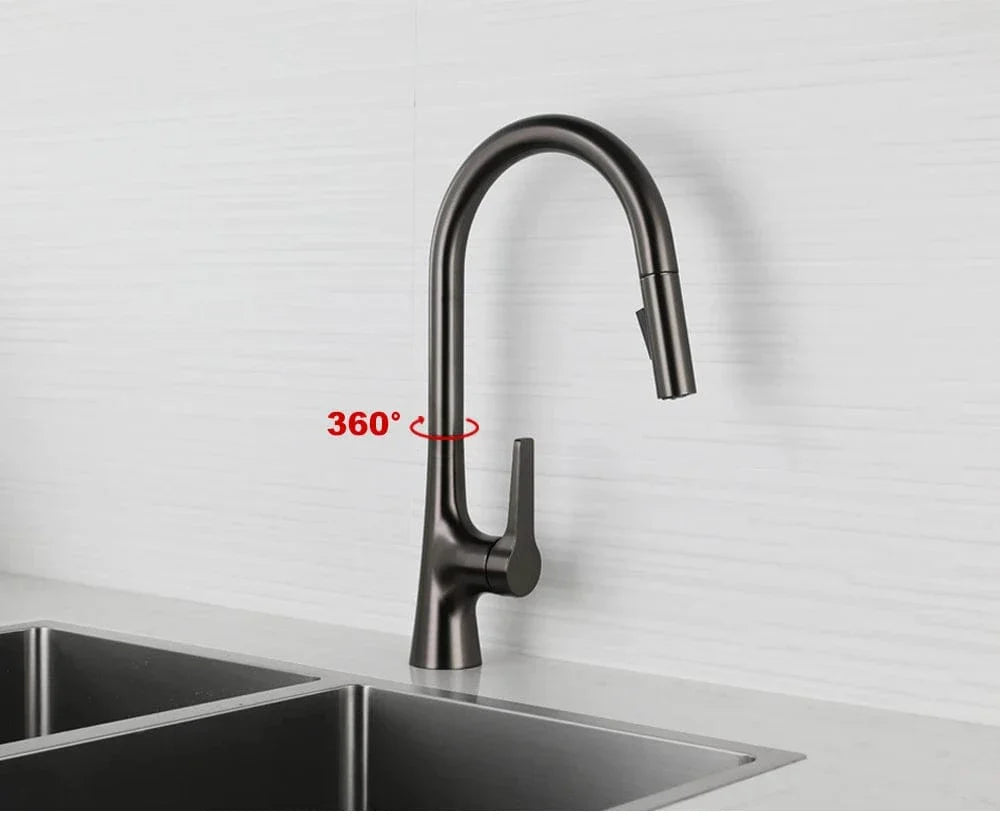Mitigeur Cuisine Douchette Extractible Rinçage Sans Effort – Cuvéa