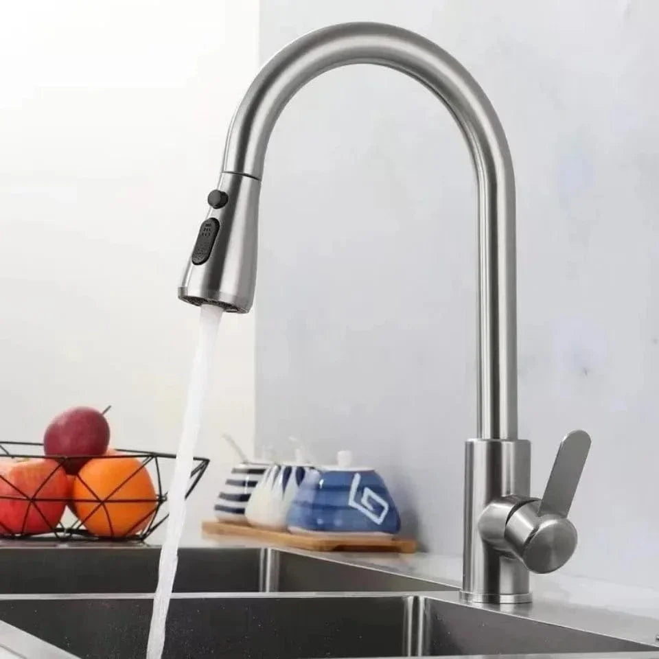 Mitigeur Cuisine avec Douchette Inox 304 Anti-Rouille Garanti – Cuvéa
