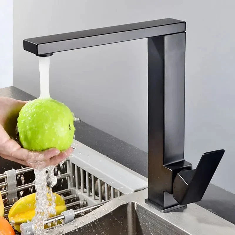 Mitigeur Cuisine Laiton Brossé Design Moderne Toucher Doux – Cuvéa