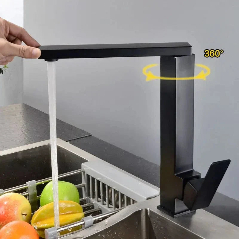 Mitigeur Cuisine Laiton Brossé Design Moderne Toucher Doux – Cuvéa