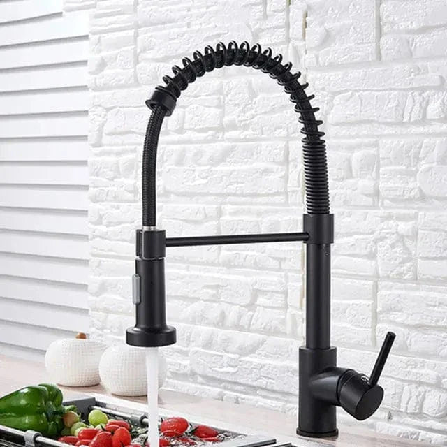 Mitigeur Cuisine Doré avec Douchette Finition Prestige Durable – Cuvéa