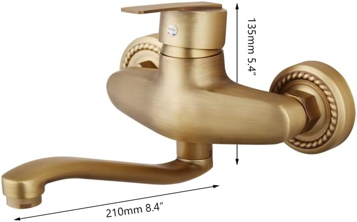 Mitigeur Cuisine Laiton Antique Patine Élégante Longue Durée – Cuvéa