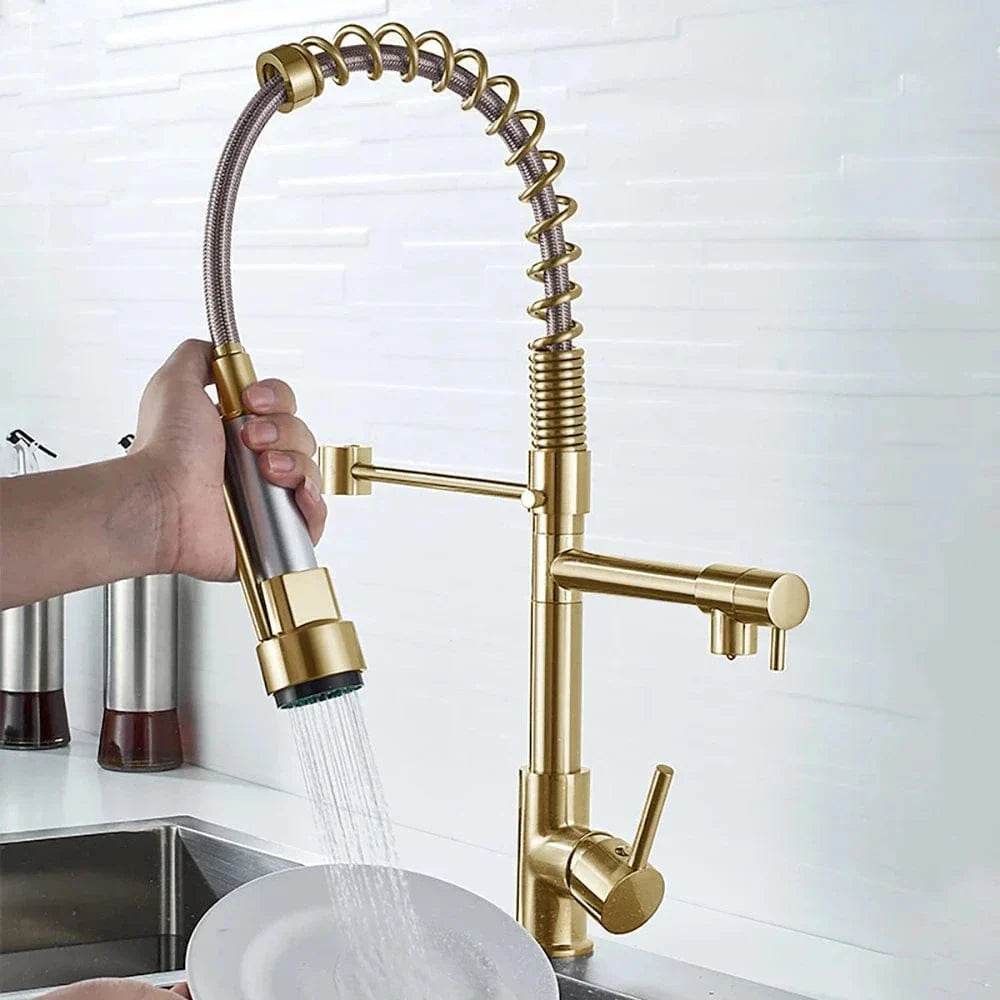 Mitigeur Cuisine Professionnel avec Douchette Performance Cuisine Moderne – Fornéa
