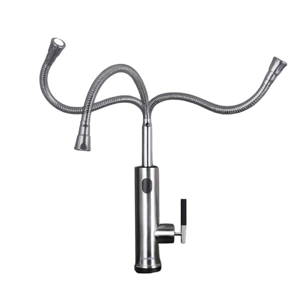 Mitigeur Cuisine Thermostatique Chromé Température Instantanée Précise – Thermya