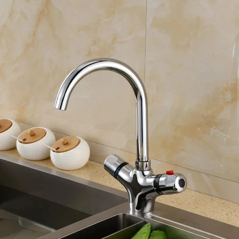 Mitigeur Cuisine Thermostatique Température Maîtrisée Sécurité Enfant – Thermya