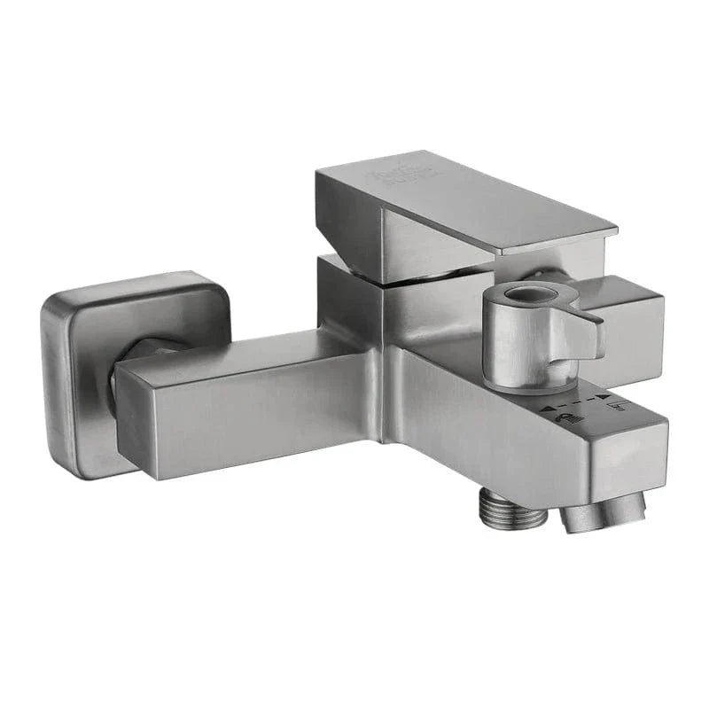 Mitigeur Baignoire Inox Résiste à l'Humidité Élégance Durable – Vertane