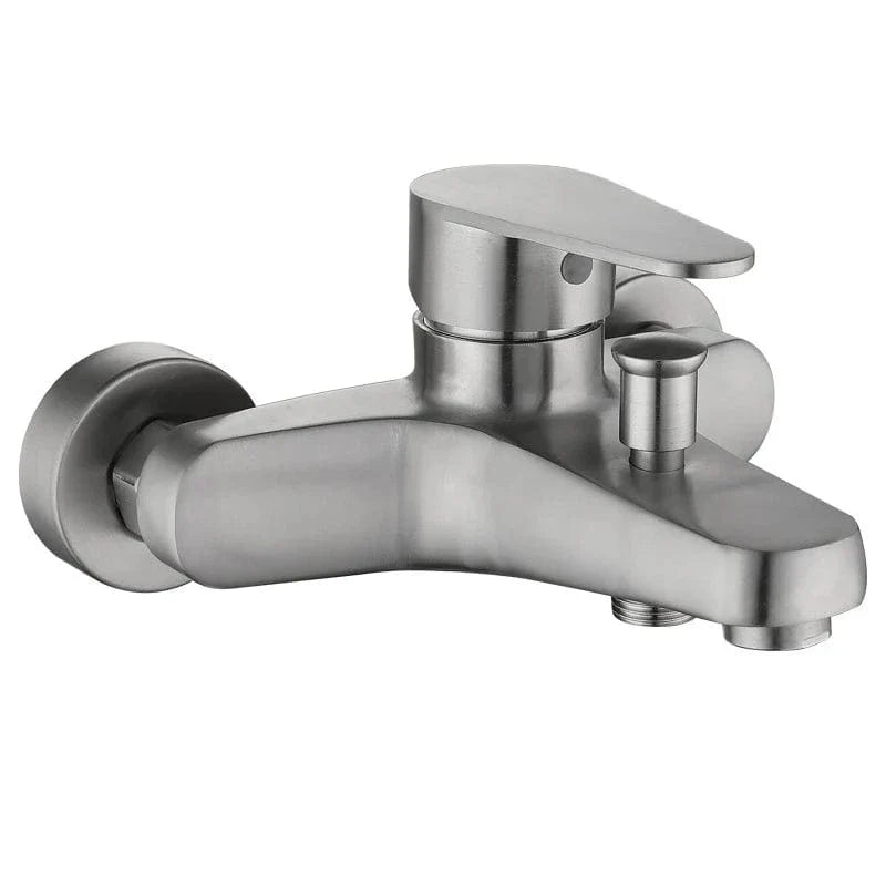 Mitigeur Baignoire Inox Résiste à l'Humidité Élégance Durable – Vertane