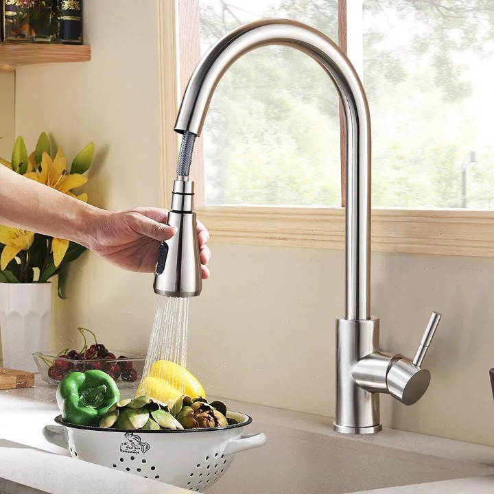 Mitigeur Cuisine Douchette Extractible Cuisine Pratique et Élégante – Cuvéa