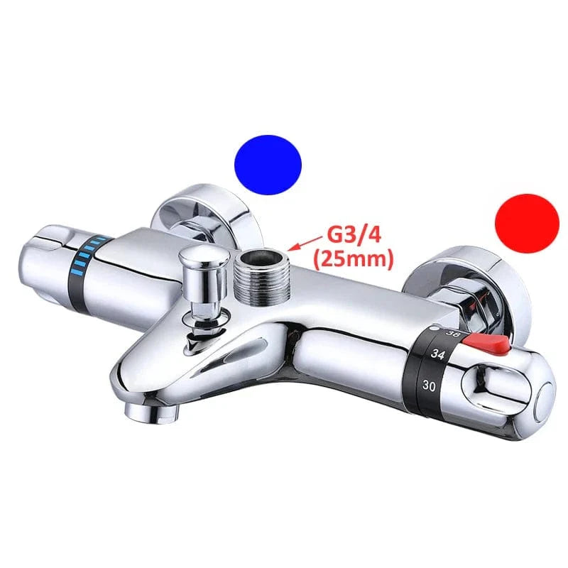 Mitigeur Douche Thermostatique Contrôle au Degré Près Confort Total – Thermya