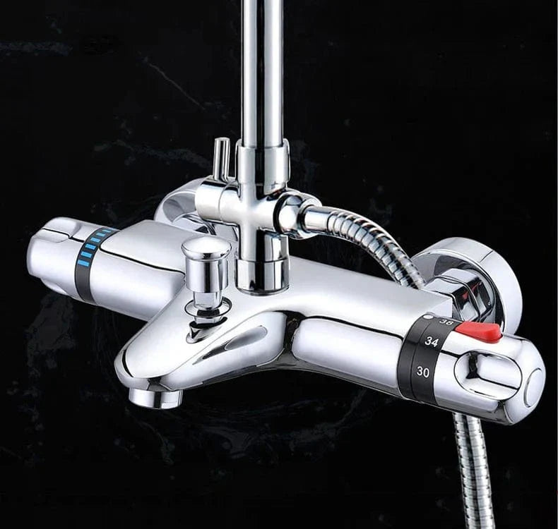 Mitigeur Douche Thermostatique Contrôle au Degré Près Confort Total – Thermya
