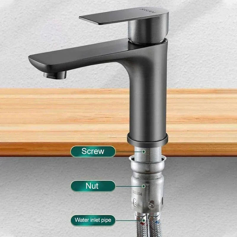 Mitigeur Lavabo Chromé Réglage Précis Finition Premium – Solvane